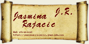 Jasmina Rajačić vizit kartica